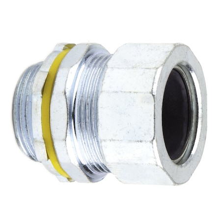 Dottie L.H. Dottie 3/4'' Steel Strain Relief Connector (Purple Grommet), 10PK SR75B850